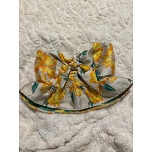 Endless Rose Yellow Floral Crop Top